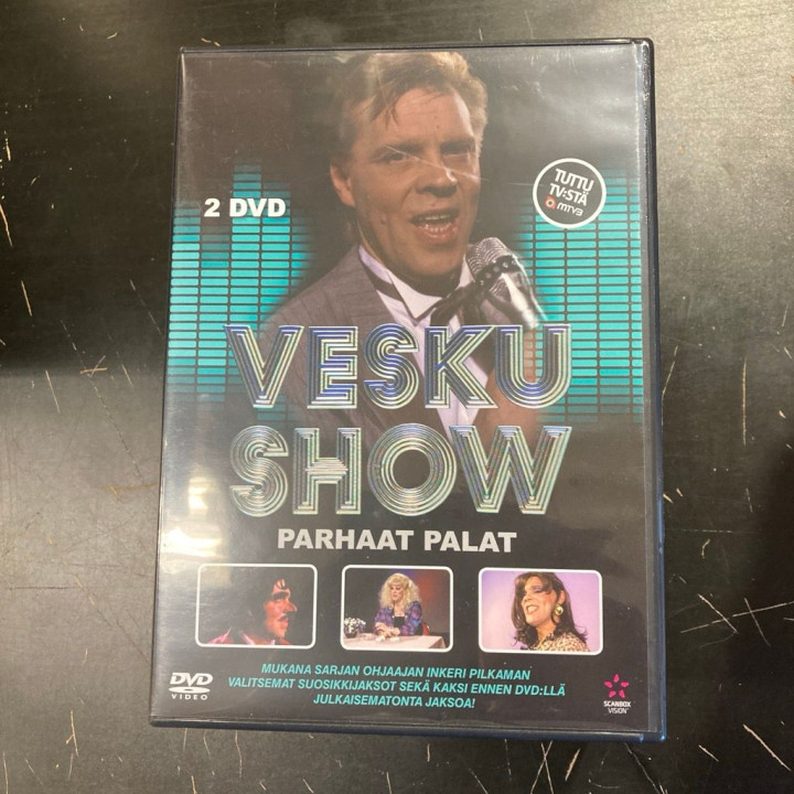 Vesku Show - parhaat palat 2DVD (VG+-M-/M-) -tv-sarja-